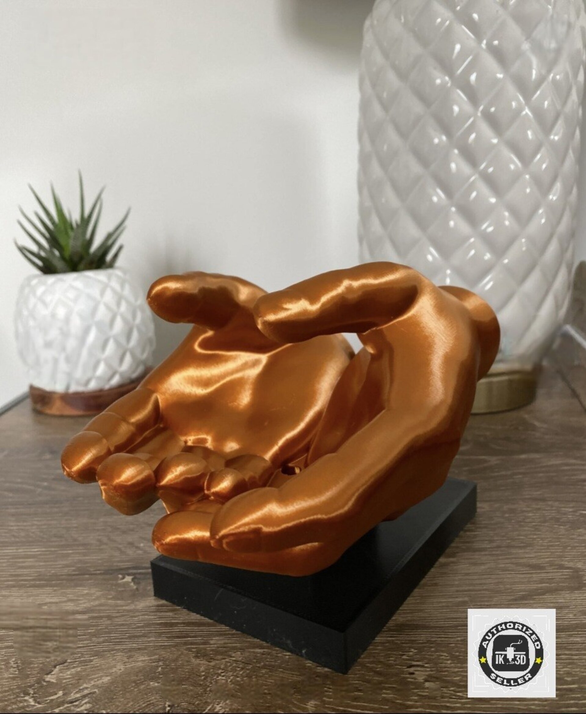 Escultura "Manos de Apoyo" – Edición Especial IK3D - 5